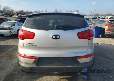 2015 Kia Sportage Lx из США, поврежденный, VIN KNDPBCAC4F7780023